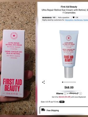 First Aid Beauty Ultra repair eye cream